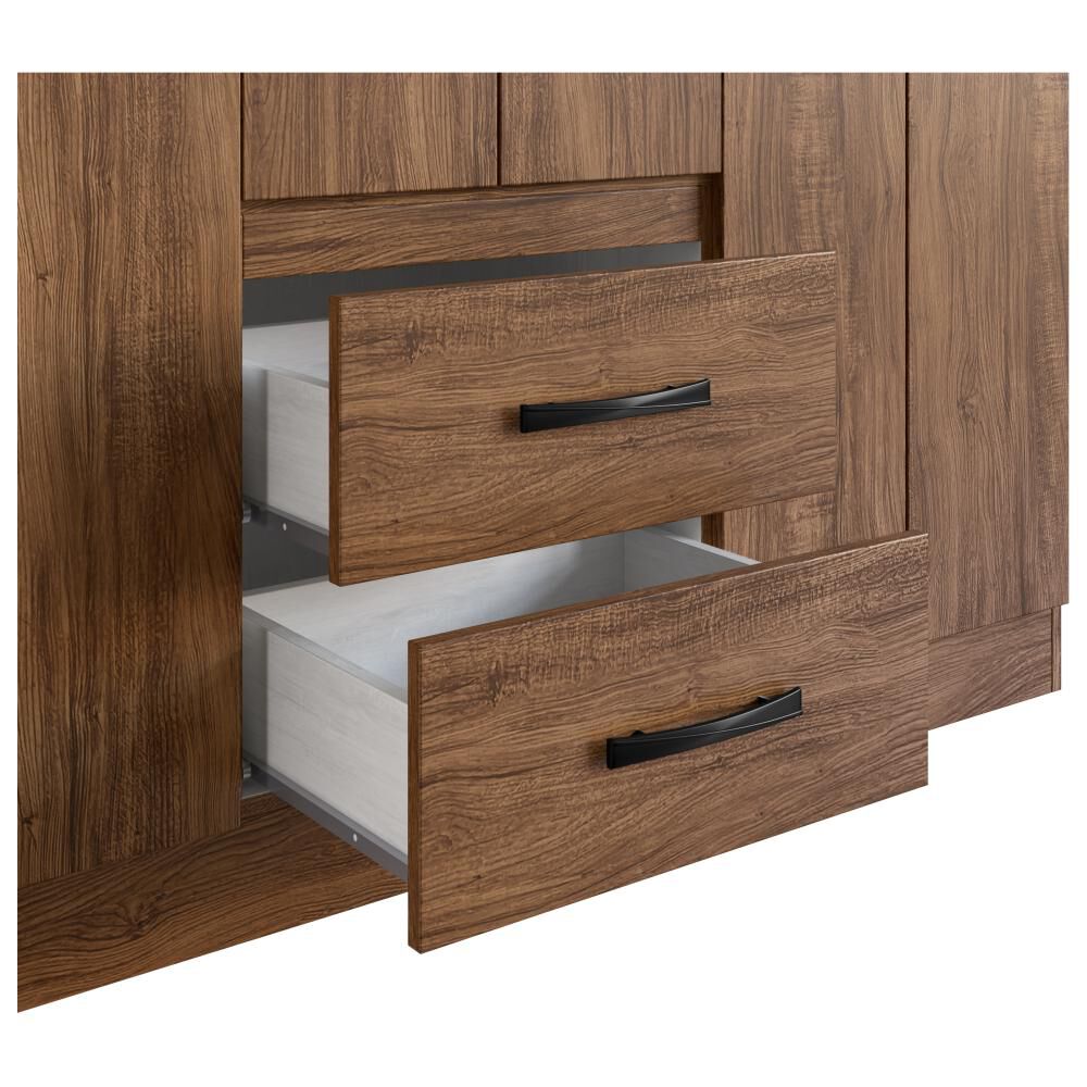 Clóset Home Mobili Closet 6 Puertas Riveira / 6 Puertas / 2 Cajones image number 4.0