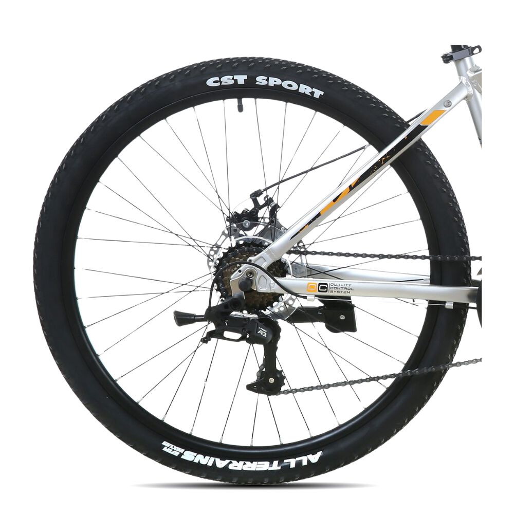 Bicicleta Totem Mtb Aro 26 Modelo T100 Color Plateado image number 4.0