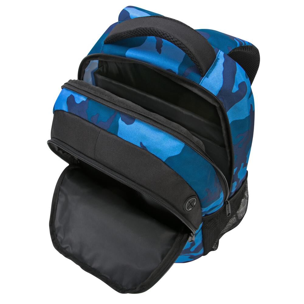 Pack Targus Mochila 15,6 Morral Lonchera Estuche Camo Azul image number 9.0