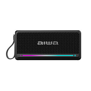 Parlante Inal&aacute;mbrico Bluetooth Port&aacute;til Funci&oacute;n Tws 20w Radio Fm Awq5 Negro