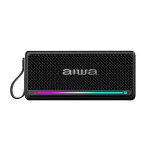 Parlante Inal&aacute;mbrico Bluetooth Port&aacute;til Funci&oacute;n Tws 20w Radio Fm Awq5 Negro