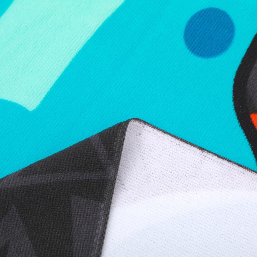 Toalla Playa Capucha Casaideal Kids Press / 60 X 120 Cm image number 5.0