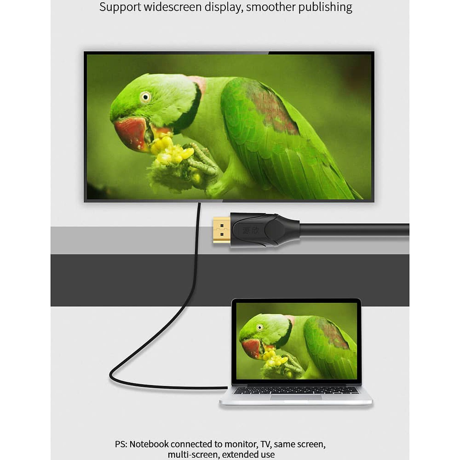 Cable Hdmi Profesional 15mt Ulink V2.0 Ultra Hd 4k 3d Hdr+ image number 8.0