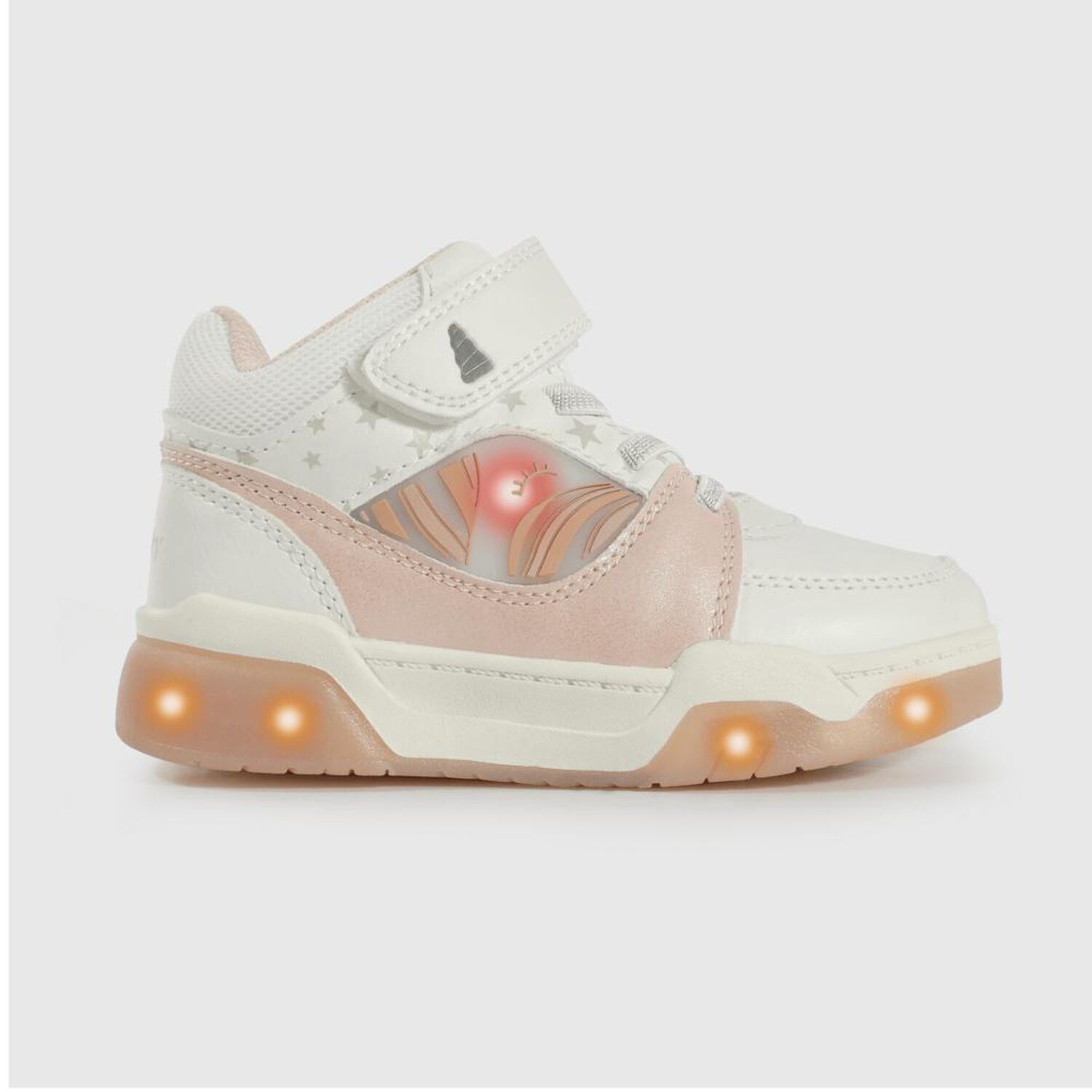 Zapatilla Infantil Con Luces Ni&ntilde;a Colloky Blanco image number 0.0