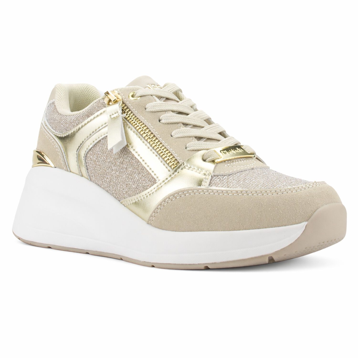 Zapatilla Beige Mujer Casual Chalada Joka image number 2.0