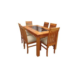 Juego De Comedor Almore Moscu 6 Silla / 6 Sillas