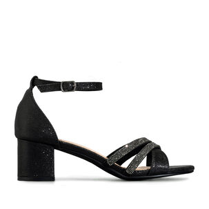 Sandalia Taco Grueso Fiesta Pedrería Mujer Weide You525 Sandalia Taco Grueso Fiesta Pedrería Mujer Weide You525