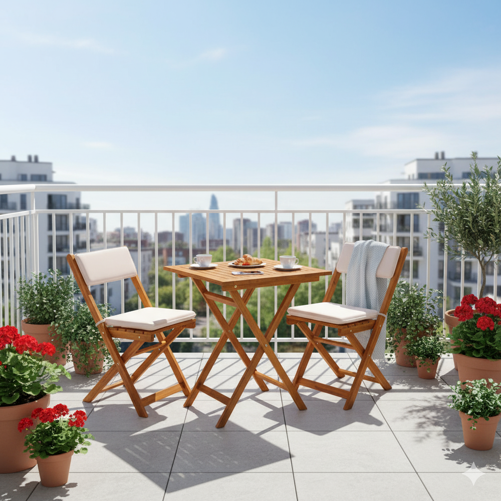 Juego De Balcon Casaideal / 2 Sillas image number 5.0