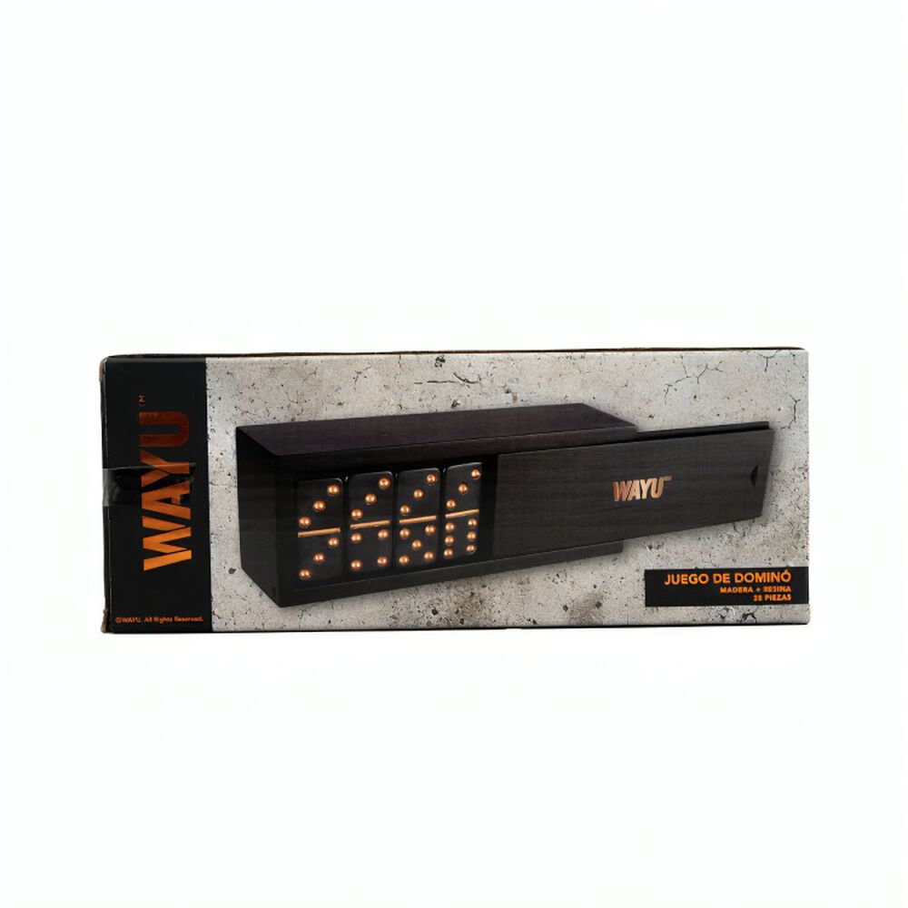 Juego De Domino Caja Madera Wayu image number 0.0