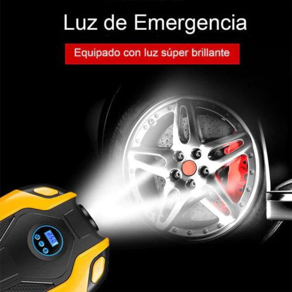 Compresor De Aire Digital Con Luz De Emergencia image number 5.0