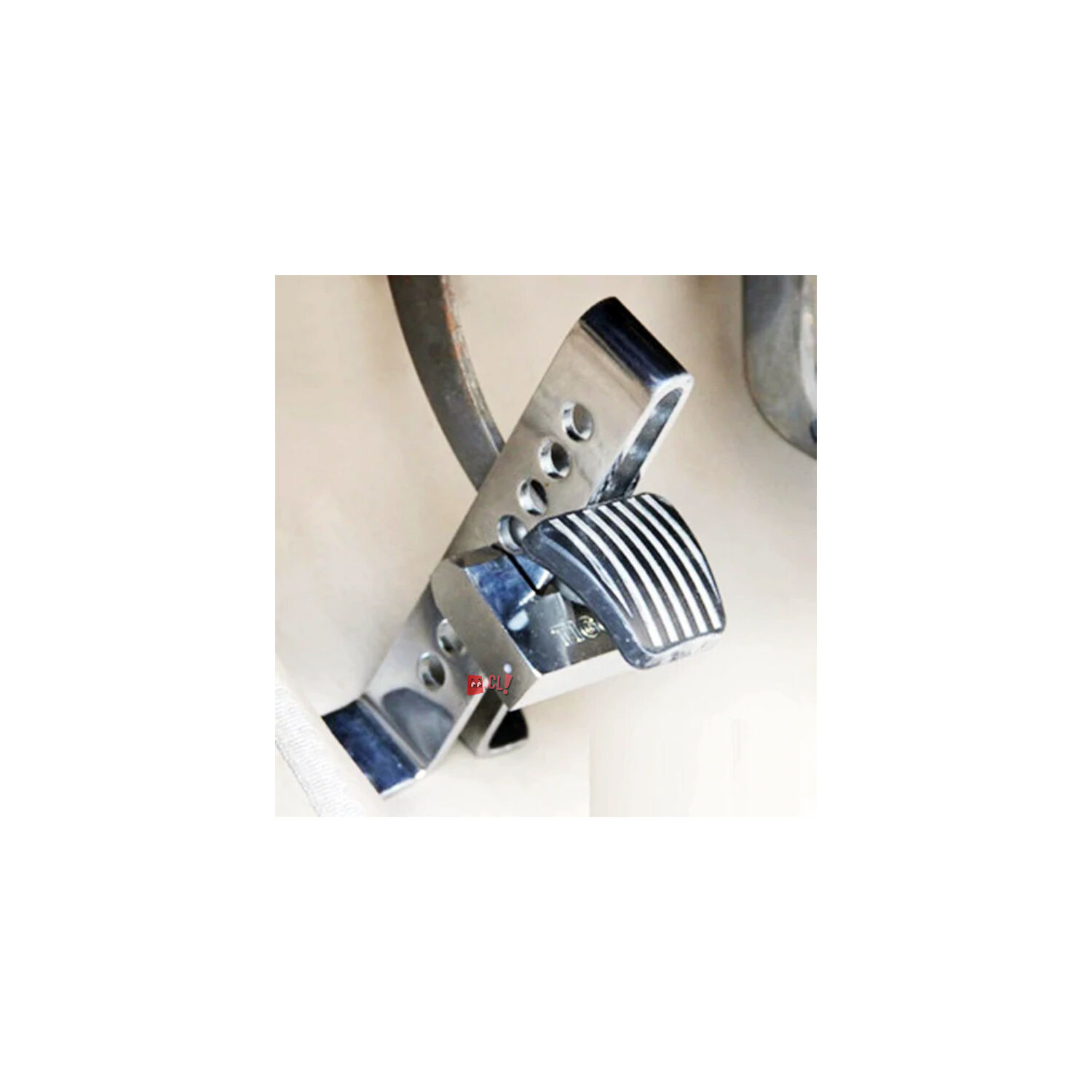 Traba Pedal Autom&oacute;vil Con Candado Y Llaves De Seguridad - Ps image number 1.0