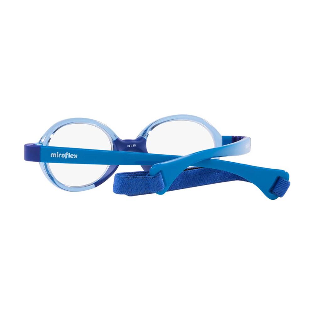 Lentes &Oacute;pticos Azul Con Correa Miraflex Para Ni&ntilde;os image number 5.0