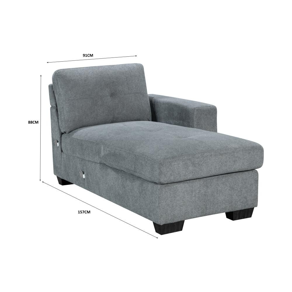 Sof&aacute; Seccional Azhome Maldini Derecho / 4 Cuerpos image number 8.0