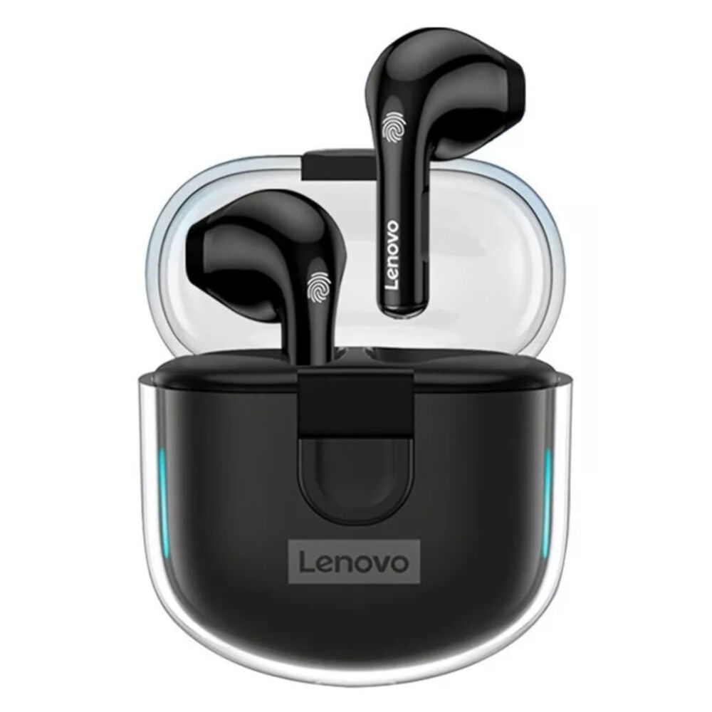Audífonos Bluetooth Tws Lenovo Lp12 Negro - Ps image number 0.0
