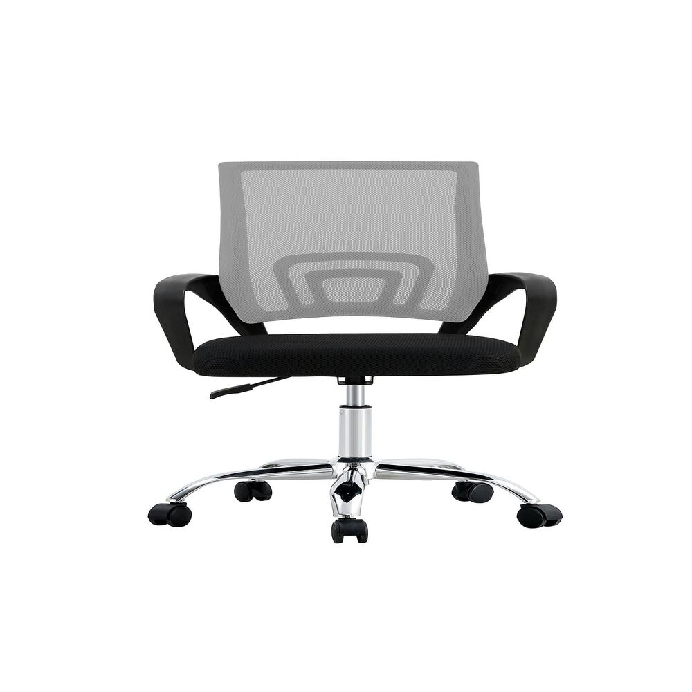 Silla De Oficina Ejecutiva Nueva York Ergonomica Respaldo Malla Gris Bm-520mg Arthome image number 1.0