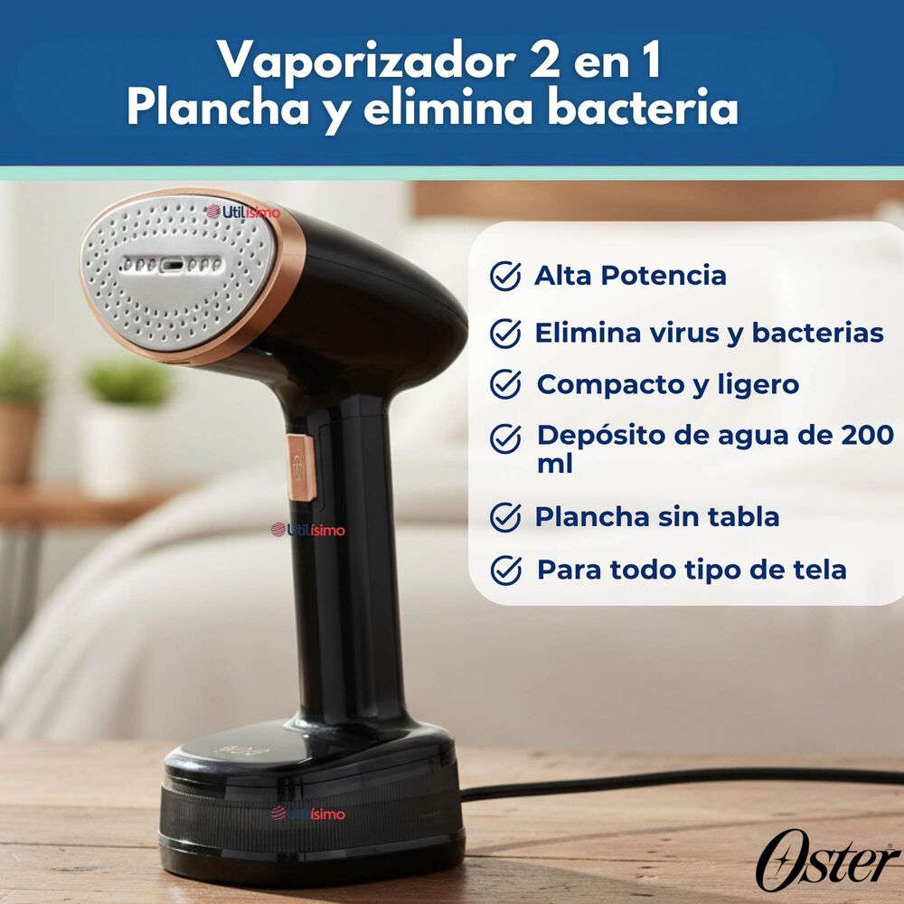 Vaporizador De Prendas De Mano Plegable Gcstfs300 image number 1.0