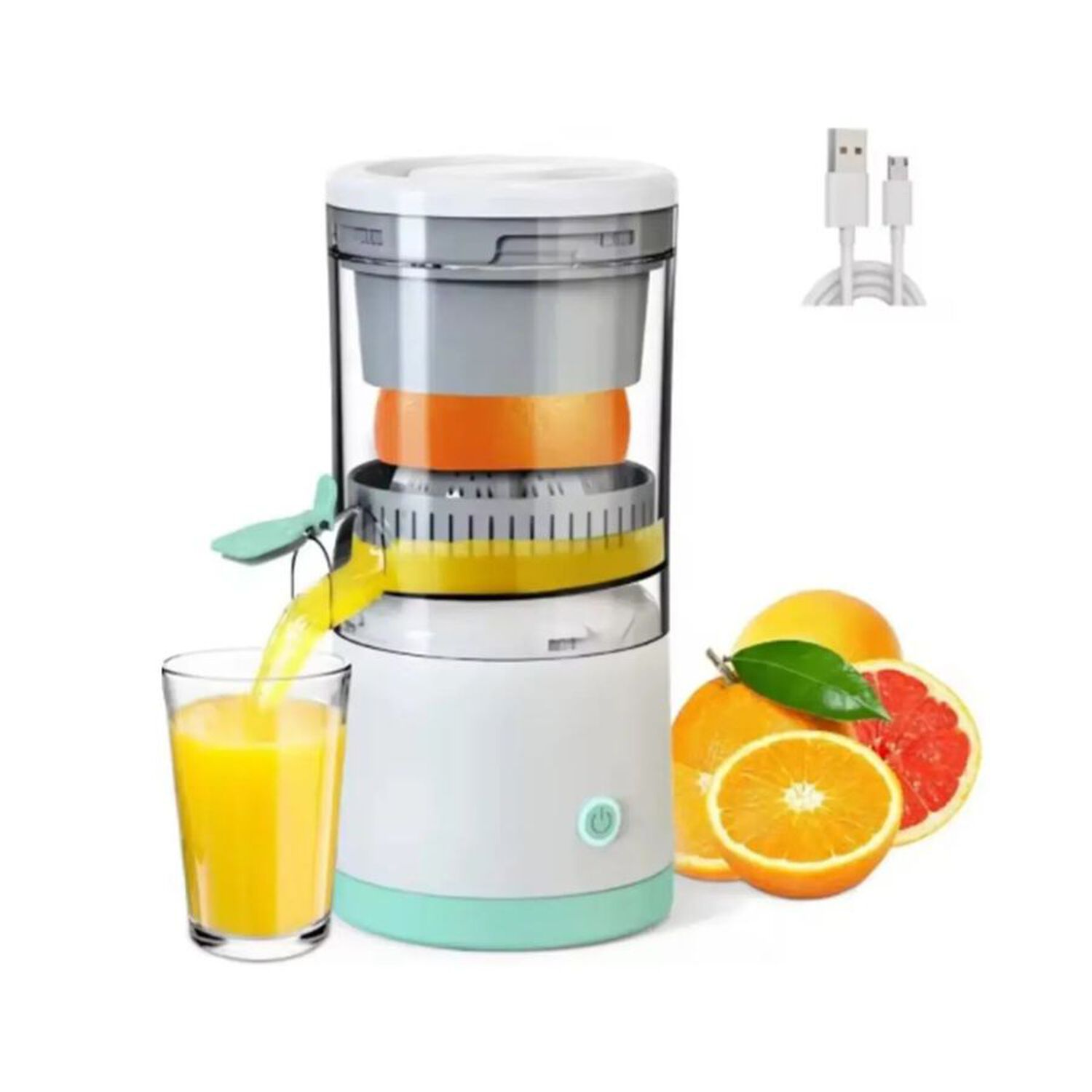 Exprimidor Jugo Citricos Electrico Portatil Carga Usb image number 3.0