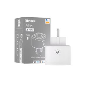 Enchufe Wifi Sonoff S61 Con Medici&oacute;n De Energ&iacute;a Con Matter