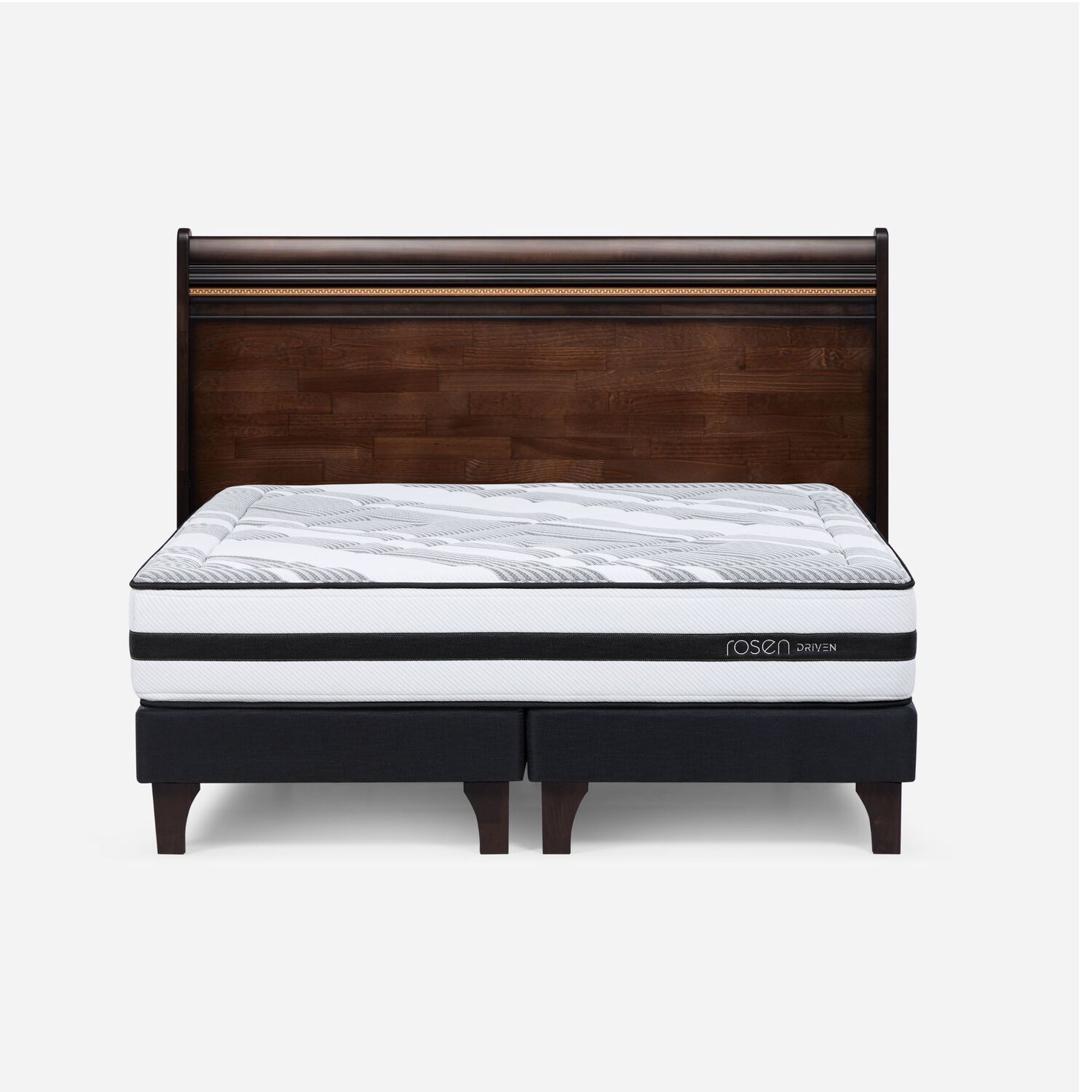 Cama Europea Rosen Driven / King / Base Dividida + Respaldo image number 0.0
