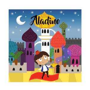 Libro De Cuento Aladino 24 Paginas Art & Craft