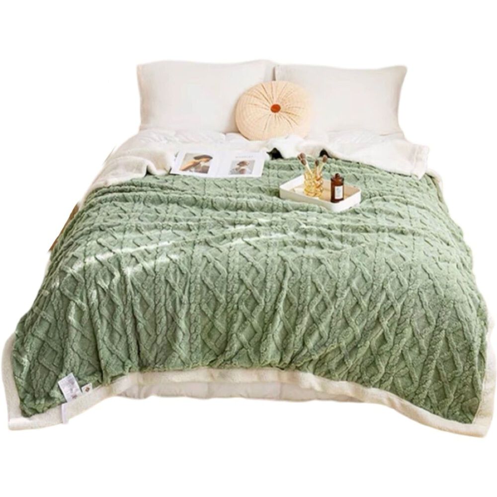 Frazada De Plush Y Sherpa Elegante image number 0.0