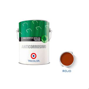 Anticorrosivo Base Agua 1 Gl (3.78lt) Rojo - Tricolor
