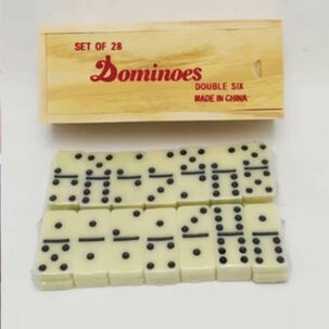 Domino Caja Peque De Madera
