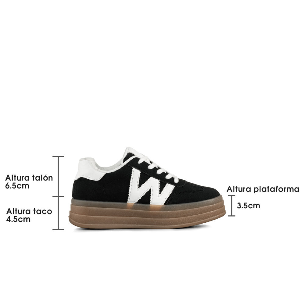 Zapatilla Casual Urbana Clasico Confort Mujer Weide Sl14 image number 6.0