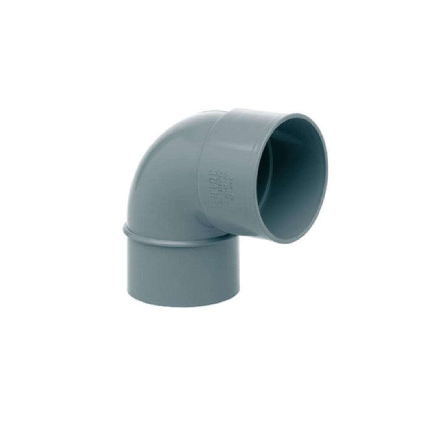 Codo Pvc Sanitario 110mm * 90 Grados Gris Petroflex image number 0.0