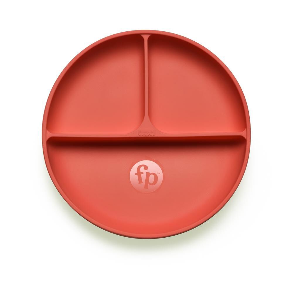 Plato De Silicona Con Div Fisher Price Yummy Rosa Bb1190 image number 1.0