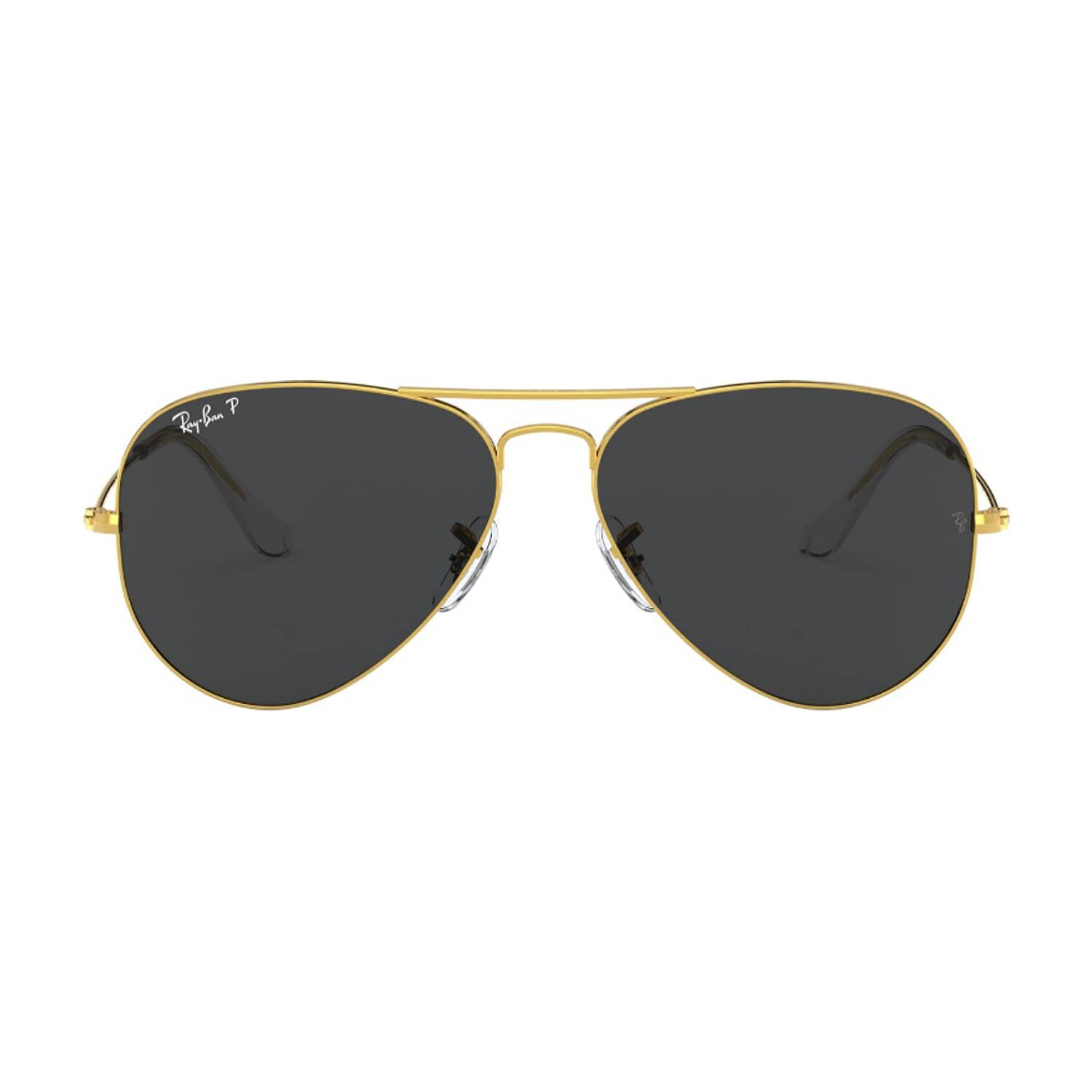 Lentes De Sol Aviator Negro Polarizados Ray-ban image number 0.0