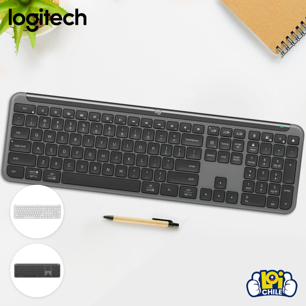 Teclado Inalámbrico Logitech Signature K950 Negro image number 7.0