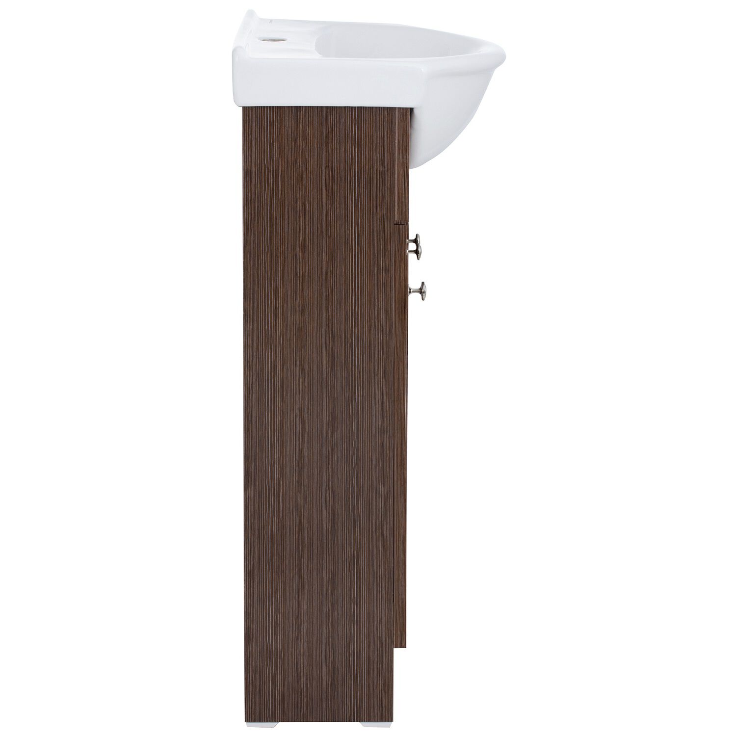 Kit Mueble Vanitorio Domsa Mb40z Nogal Oscuro 44x35x89cm image number 3.0