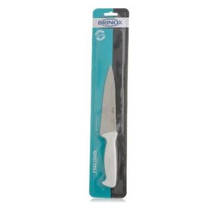 Cuchillo Para Cocina De 6" Precisi&oacute;n Brinox 2506/304 Mango Blanco