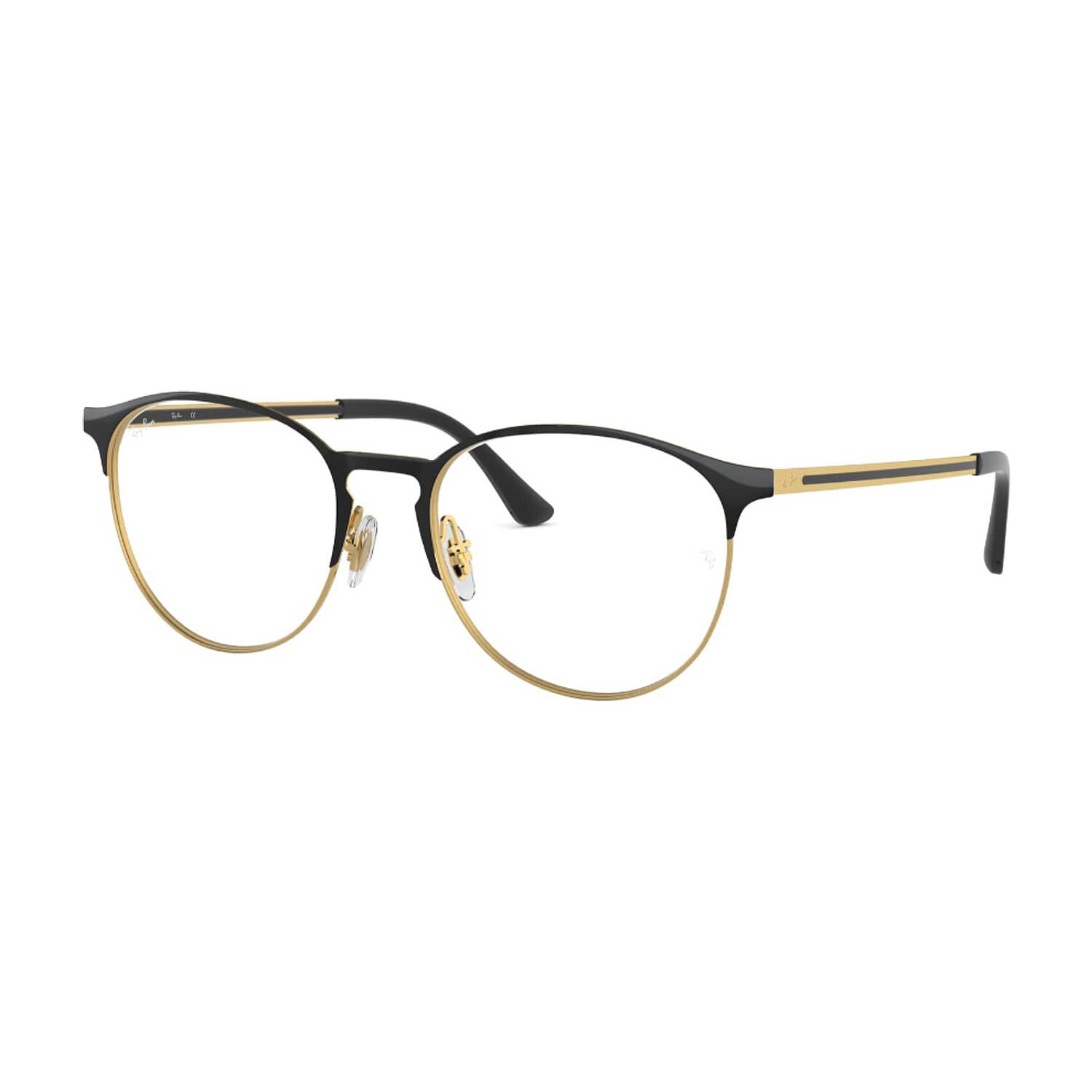 Lentes &Oacute;pticos Negro Sobre Dorado Ray-ban Optical image number 1.0