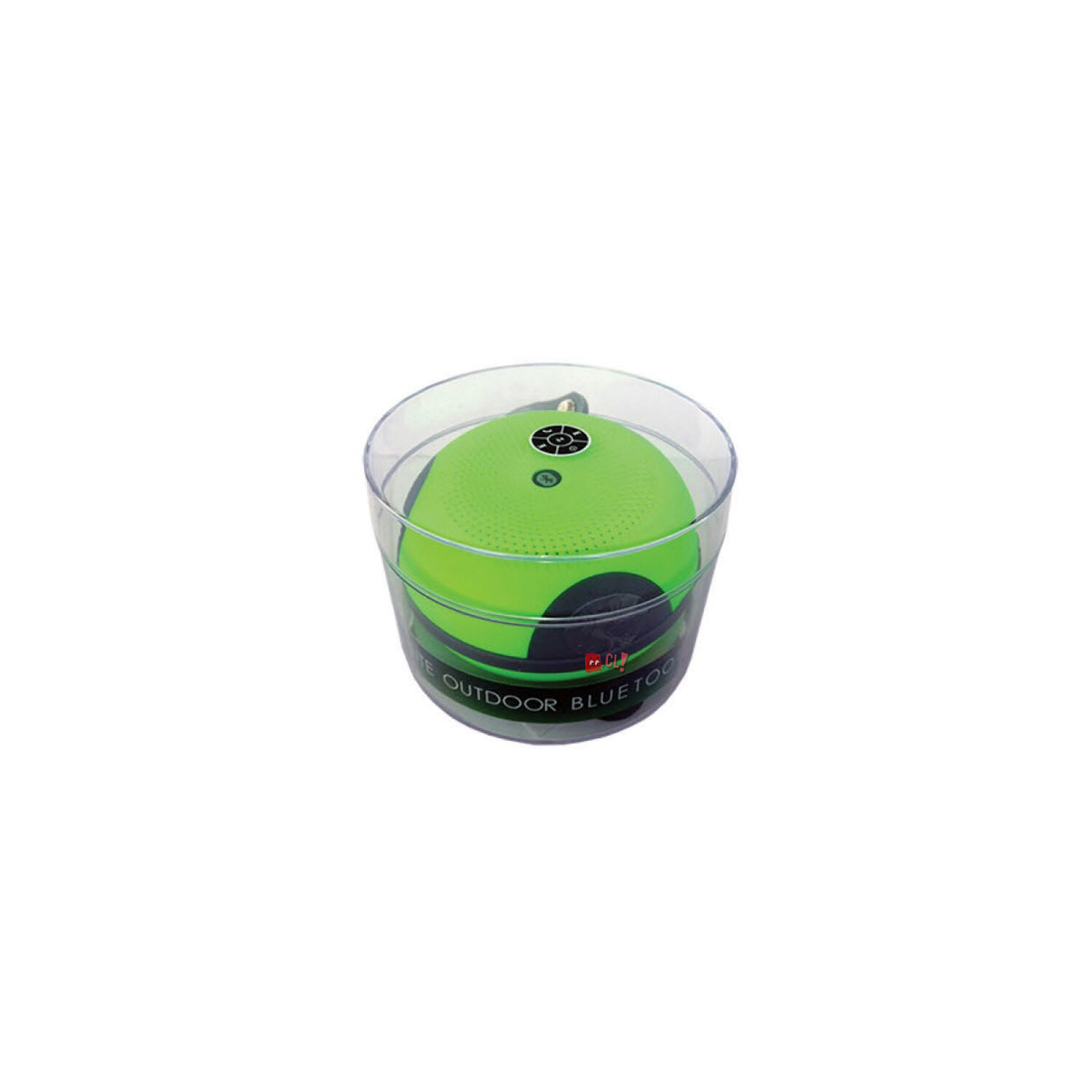 Parlante Outdoor Deportivo Bluetooth 3w Verde - Ps image number 1.0