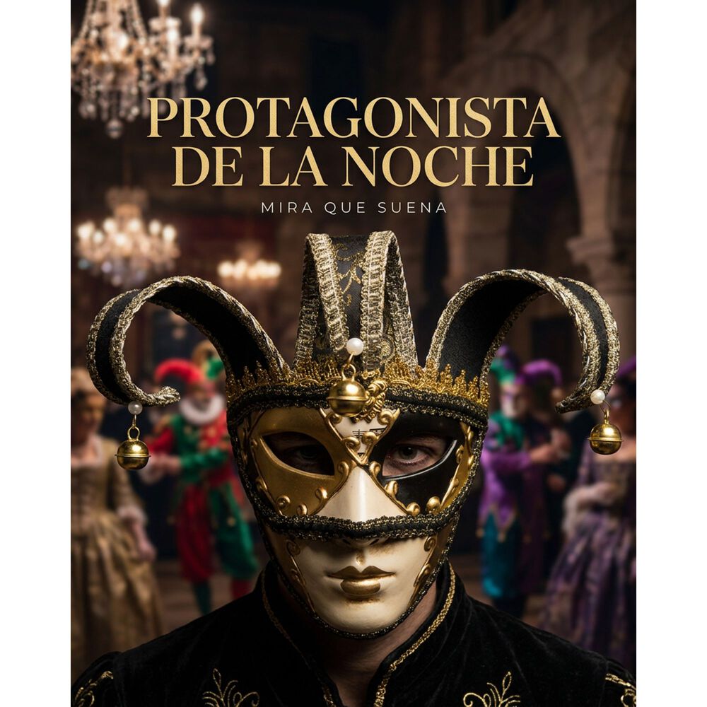 M&aacute;scara Buf&oacute;n Unisex Con Cascabeles Para Fiesta image number 3.0