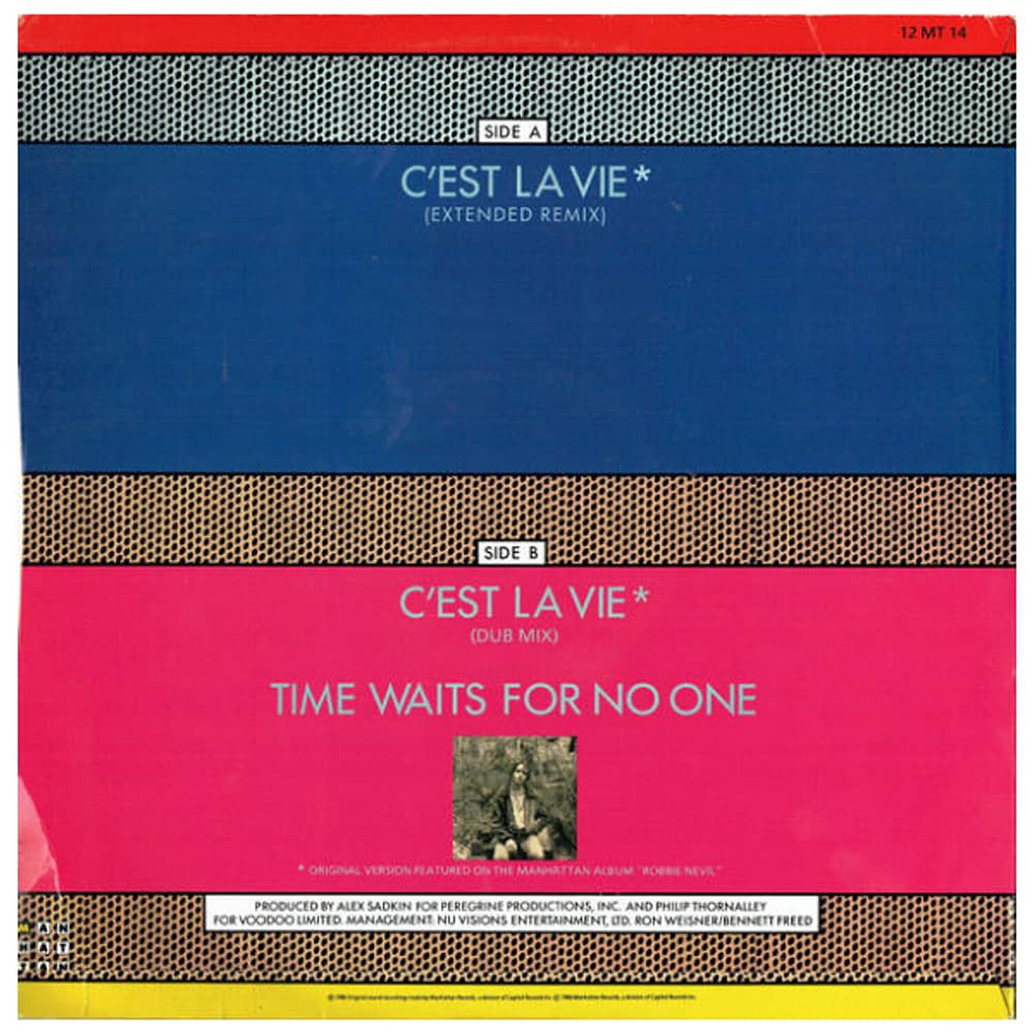 Robbie Nevil - C'est La Vie | 12" Maxi Single Usado image number 1.0