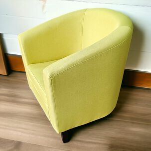 Poltrona Moderna De Descanso Individual Deluxe Mostaza