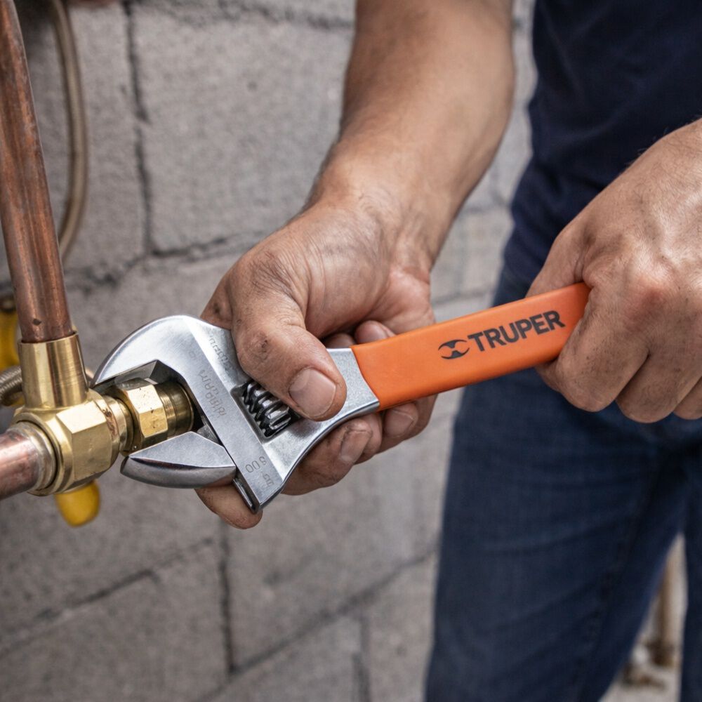 Llave Francesa Ajustable 10 Truper Pet-10x image number 6.0