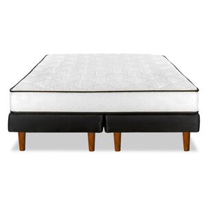 Cama Europea Flex New Simple / 2 Plazas / Base Dividida