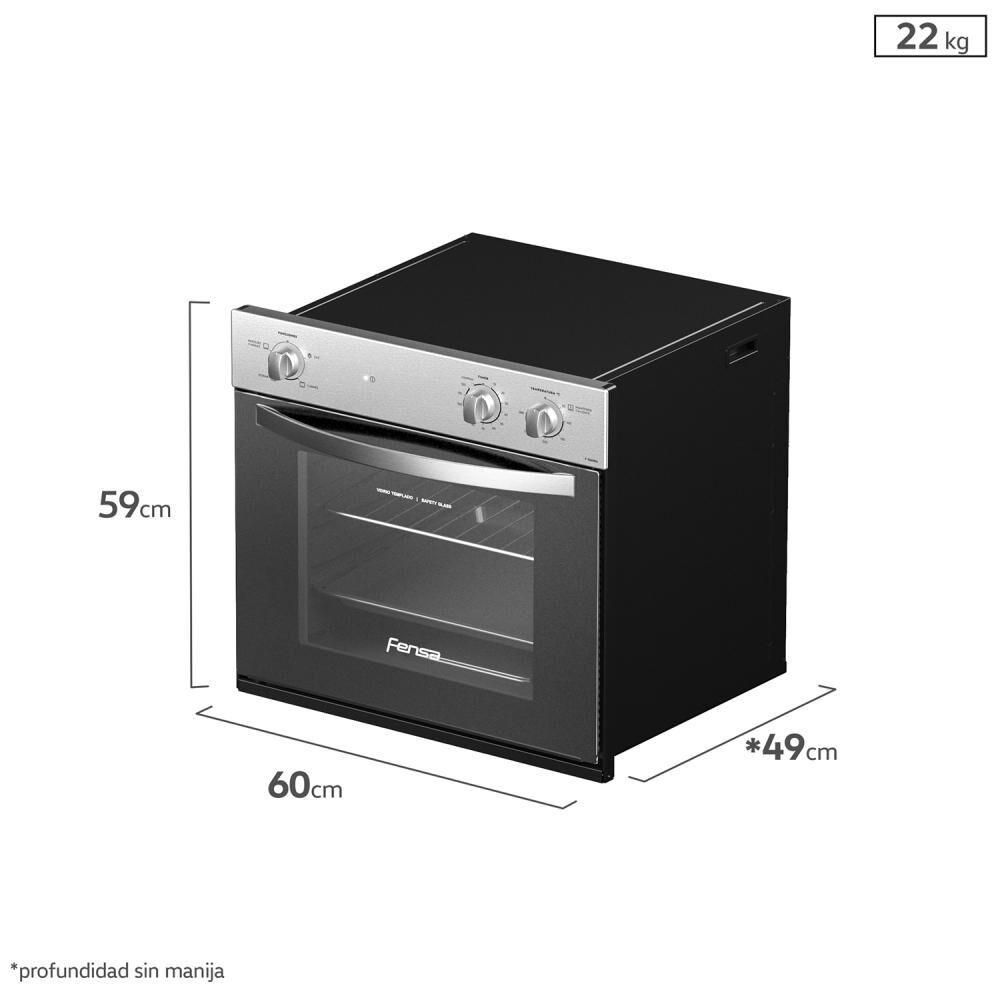 Horno Empotrado Fensa F 1060r A / 66 Litros en Oferta | Hites.com