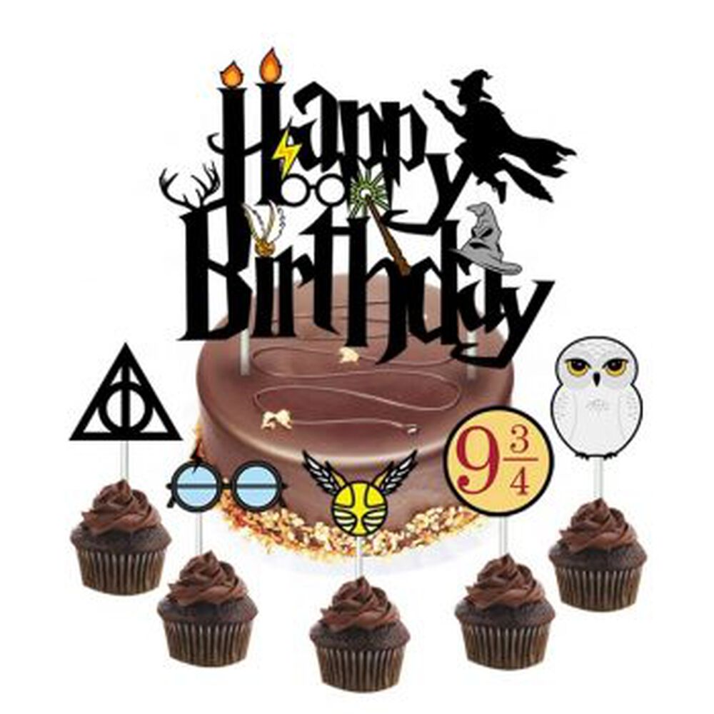 Pack Cumpleaños Harry Potter Globos Toppers Cinta Y Mas image number 3.0