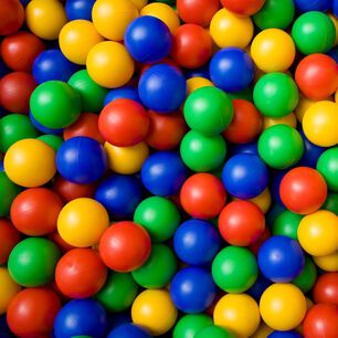 Juegos Talbot Pack de 100 pelotas 8cm de Colores