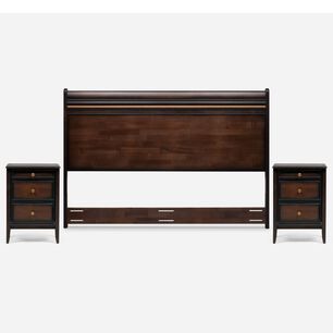Set De Maderas Rosen Opera Madera / King