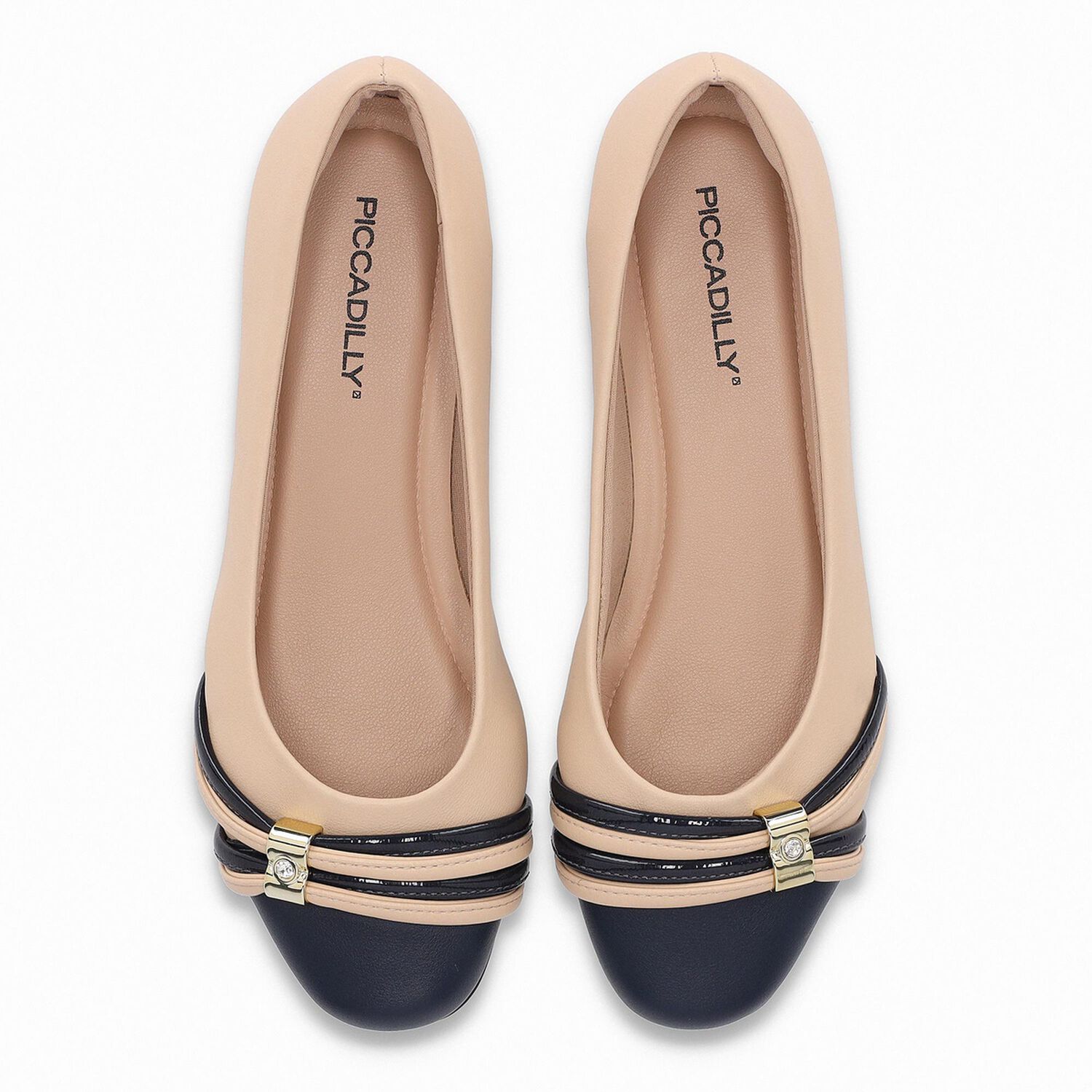Ballerina Mujer Beige/azul Raquel Piccadilly image number 2.0