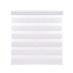 Cortina Roller Zebra 120x250 Ecru