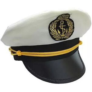 Sombrero Capitán Marino Gorro Naval Fiestas Disfraces