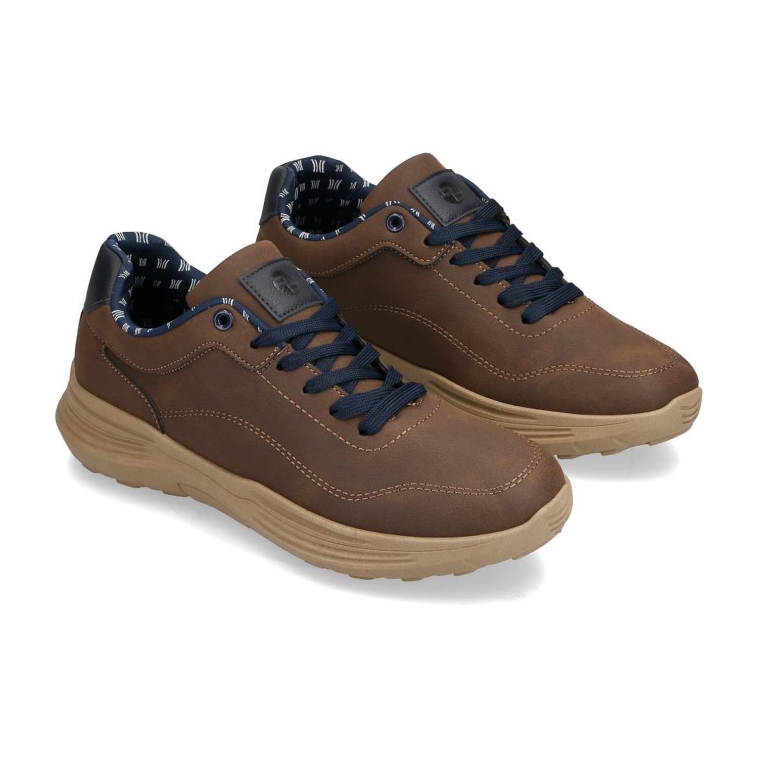 Zapato Casual Hombre Bruno Bertini Brown image number 1.0