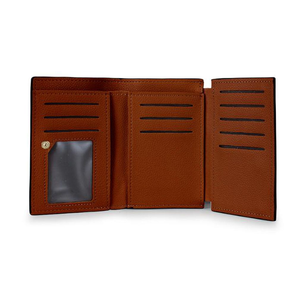 2 Billeteras De Mujer Adara Negra Y Brown Carven image number 6.0